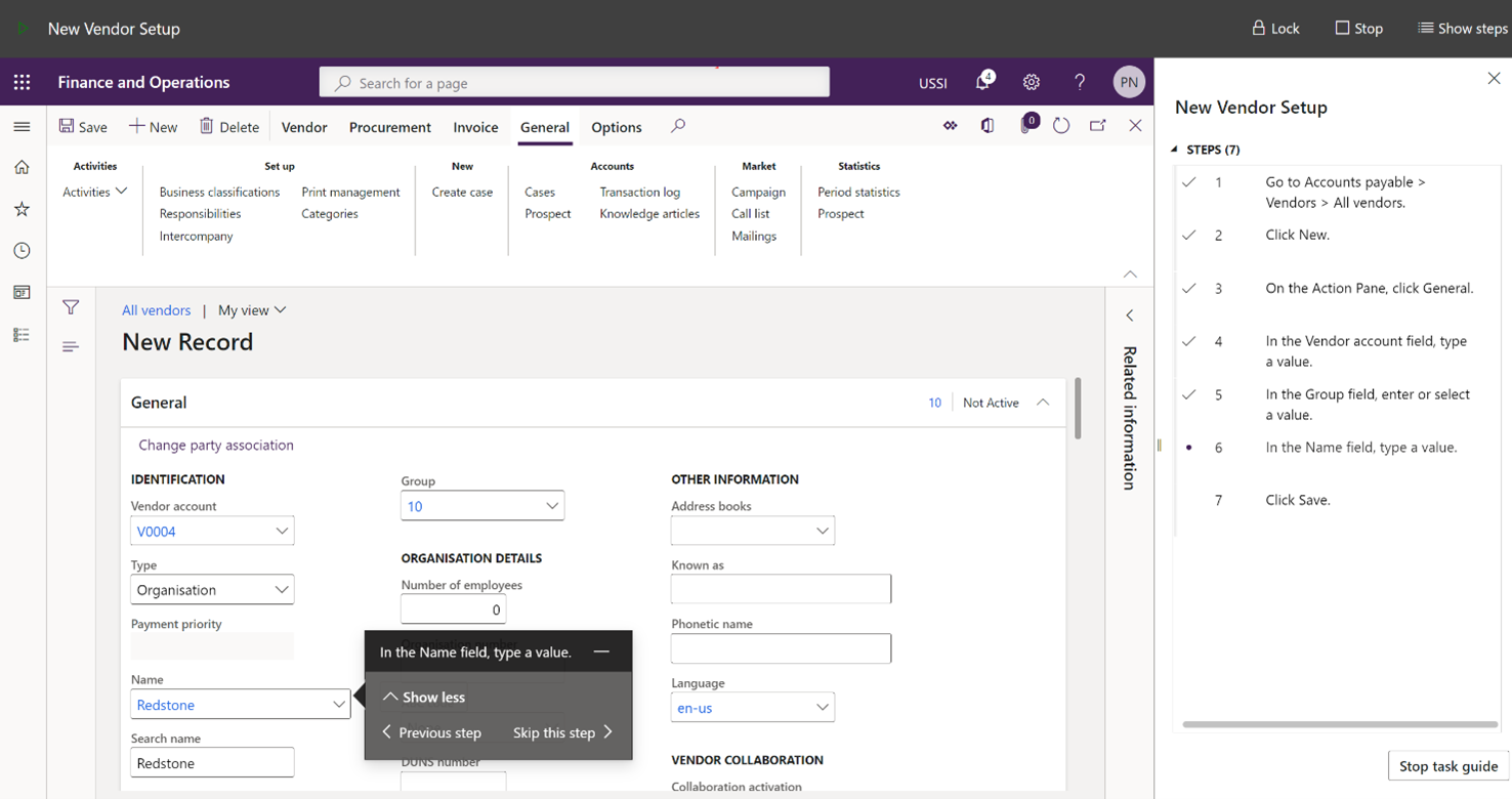 Business Process Model - Task Recorder